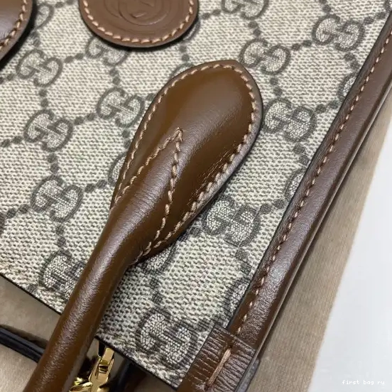 Firstbag ru bag with tote G Interlocking Mini Gucci 0605